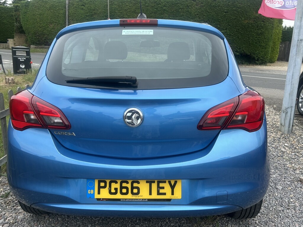 Vauxhall Corsa Hatchback 1.4 I Ecoflex Energy 2017 PG66TEY Blue #5