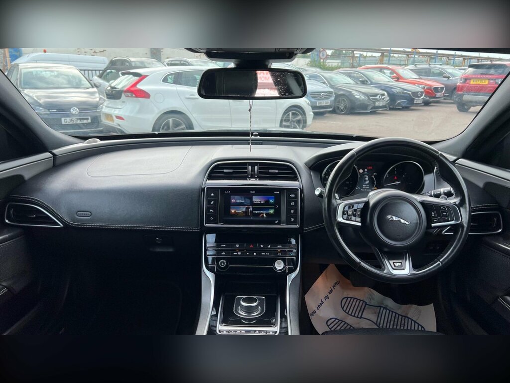 Jaguar XE 2.0D R-sport Euro 6 Ss ML18HZT Black #5