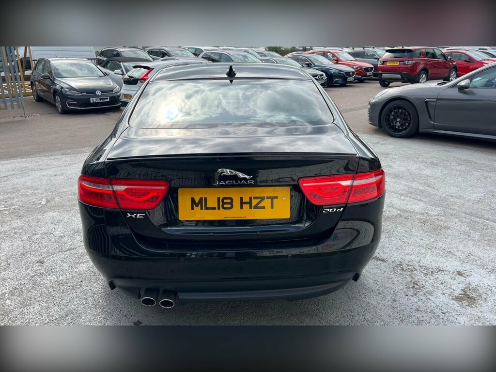 Jaguar XE 2.0D R-sport Euro 6 Ss ML18HZT Black #3