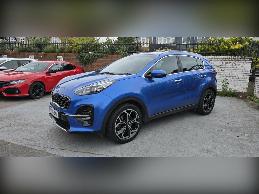 Kia Sportage 1.6 Crdi Gt-line Dct Euro 6 Ss RY19ZKL Blue #2