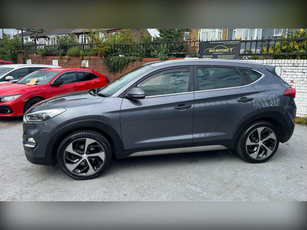 Hyundai Tucson 1.7 Crdi Blue Drive Premium Dct Euro 6 Ss CF17YKM Grey #5