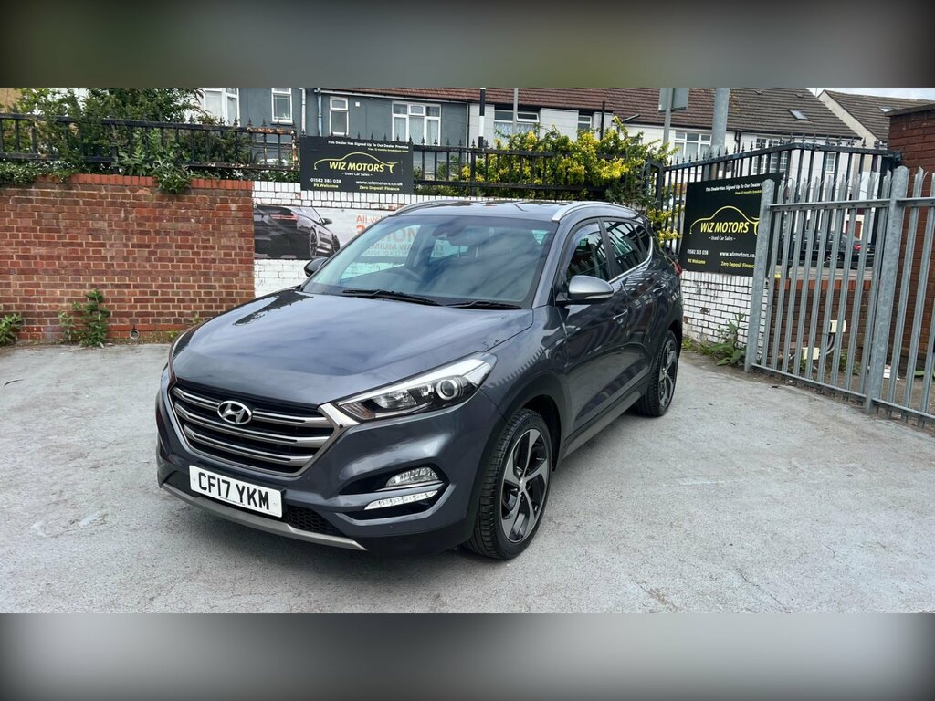 Hyundai Tucson 1.7 Crdi Blue Drive Premium Dct Euro 6 Ss CF17YKM Grey #2