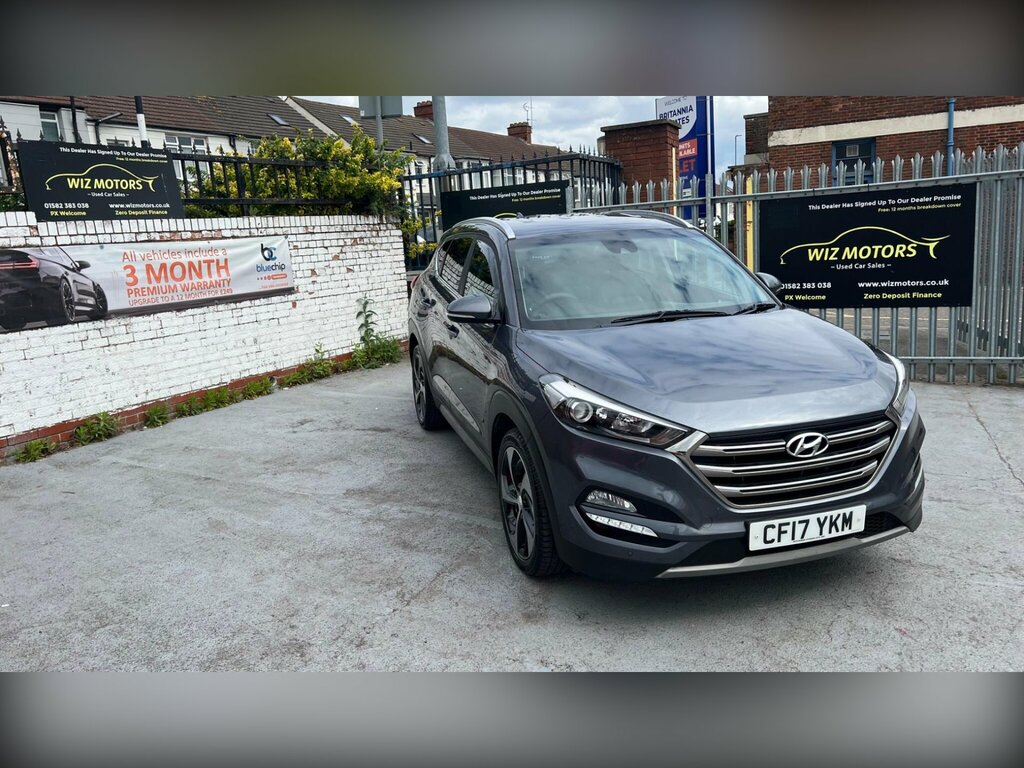 Hyundai Tucson 1.7 Crdi Blue Drive Premium Dct Euro 6 Ss CF17YKM Grey #3