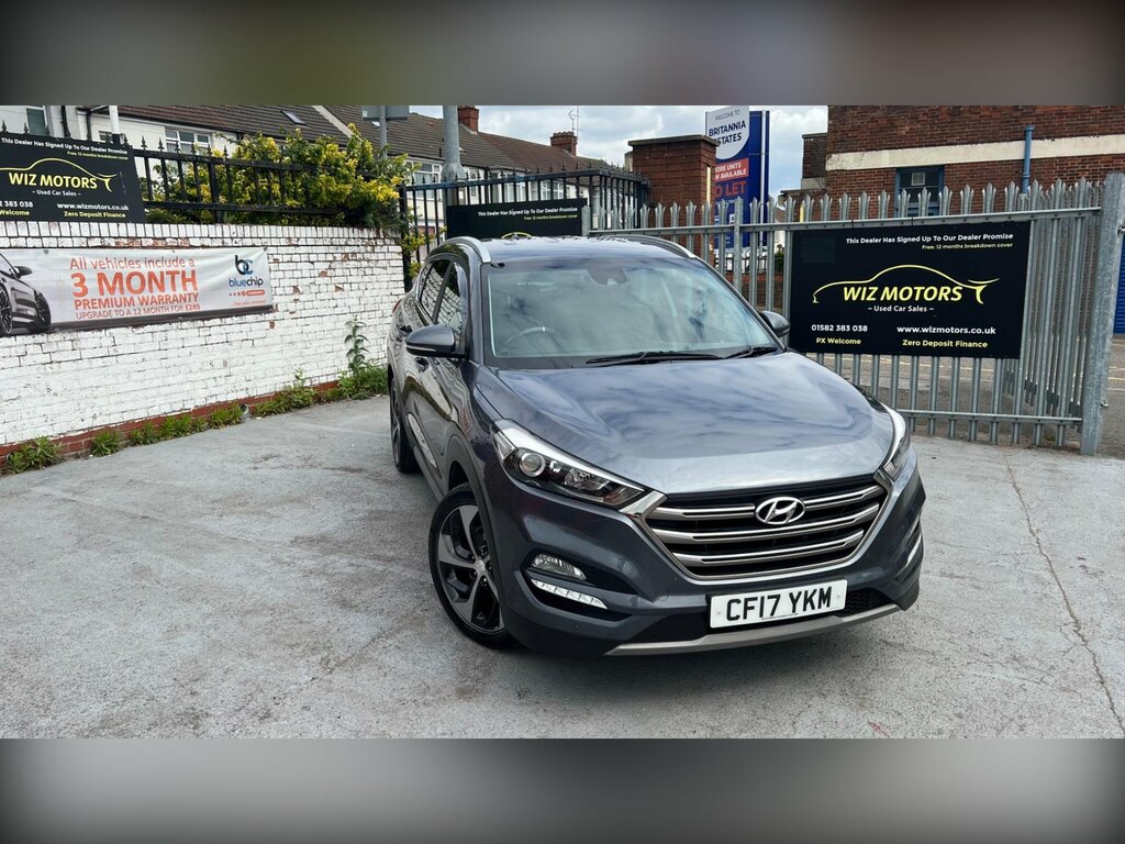 Hyundai Tucson 1.7 Crdi Blue Drive Premium Dct Euro 6 Ss Grey
