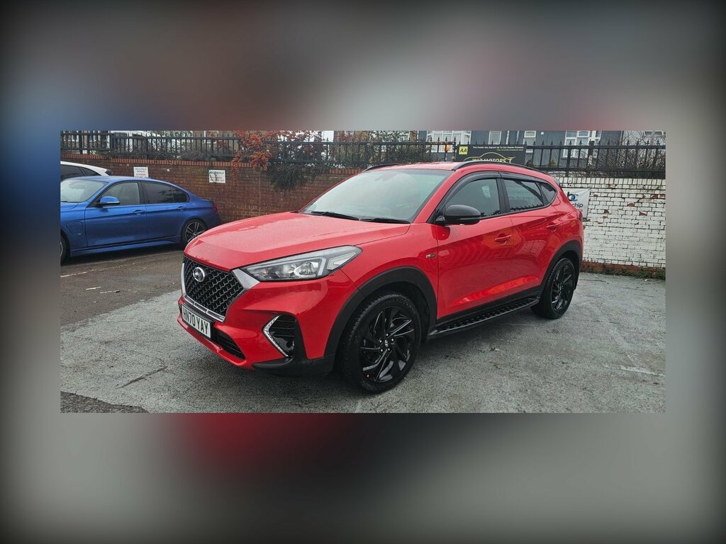 Hyundai Tucson 1.6 Crdi Mhev N Line Dct Euro 6 Ss Red