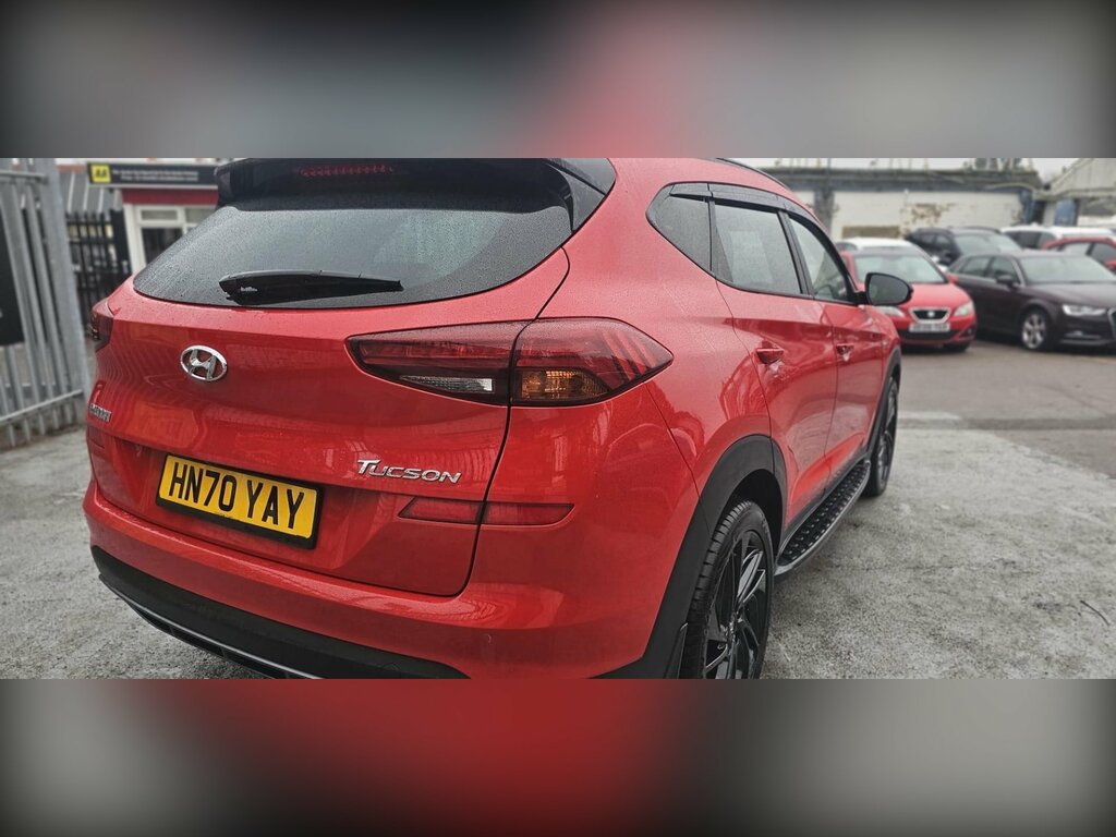 Hyundai Tucson 1.6 Crdi Mhev N Line Dct Euro 6 Ss HN70YAY Red #6