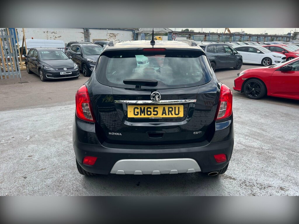 Vauxhall Mokka 1.6 Cdti Exclusiv 2Wd Euro 6 Ss GM65ARU Black #4
