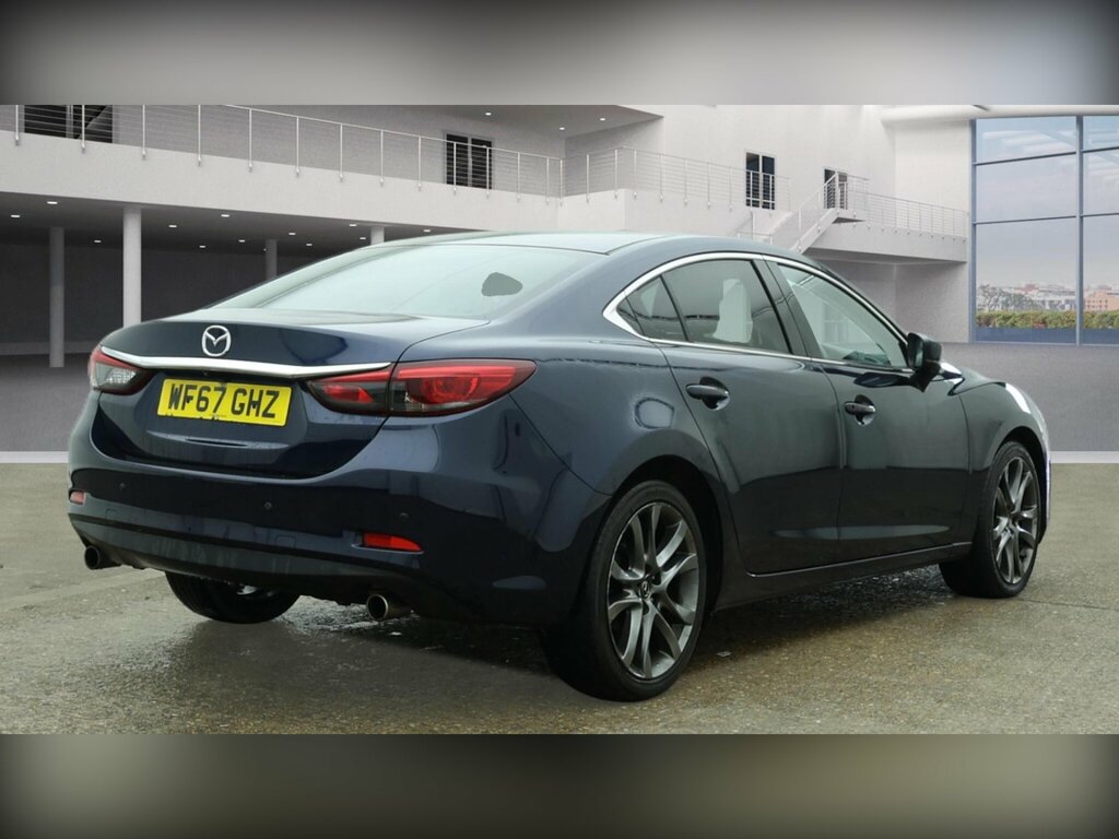 Mazda 6 2.2 Skyactiv-d Sport Nav Euro 6 Ss WF67GHZ Blue #4