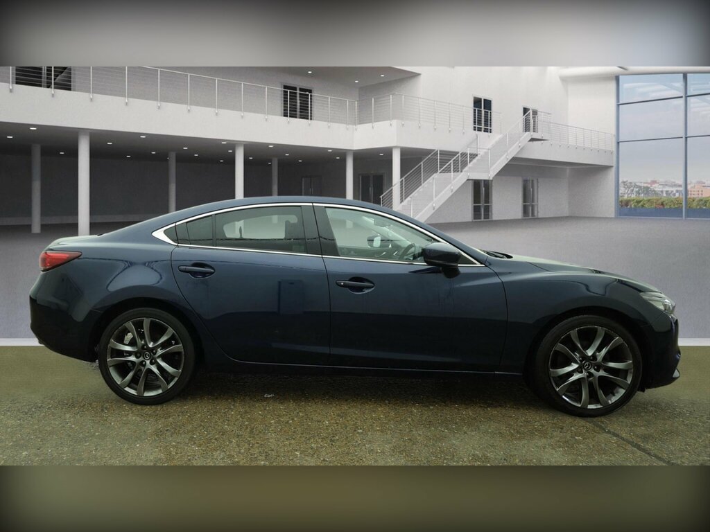 Mazda 6 2.2 Skyactiv-d Sport Nav Euro 6 Ss WF67GHZ Blue #5