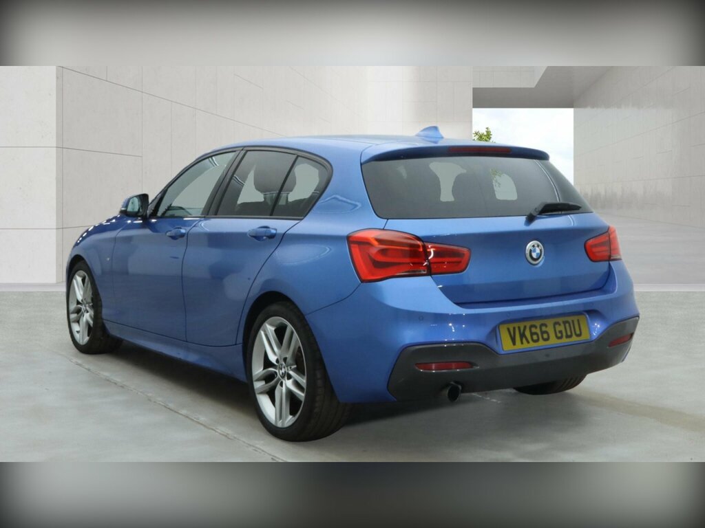 BMW 1 Series 1.5 116D M Sport Euro 6 Ss VK66GDU Blue #6