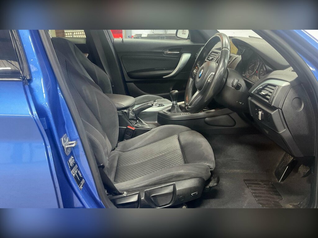 BMW 1 Series 1.5 116D M Sport Euro 6 Ss VK66GDU Blue #3
