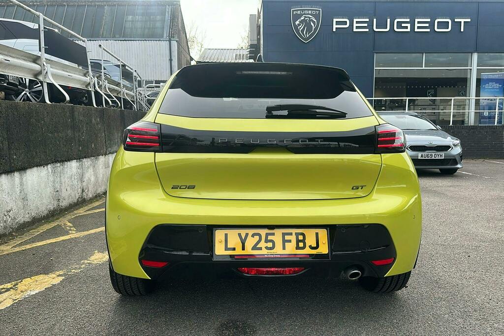 Peugeot 208 1.2 Puretech Gt Hatchback LY25FBJ Yellow #6