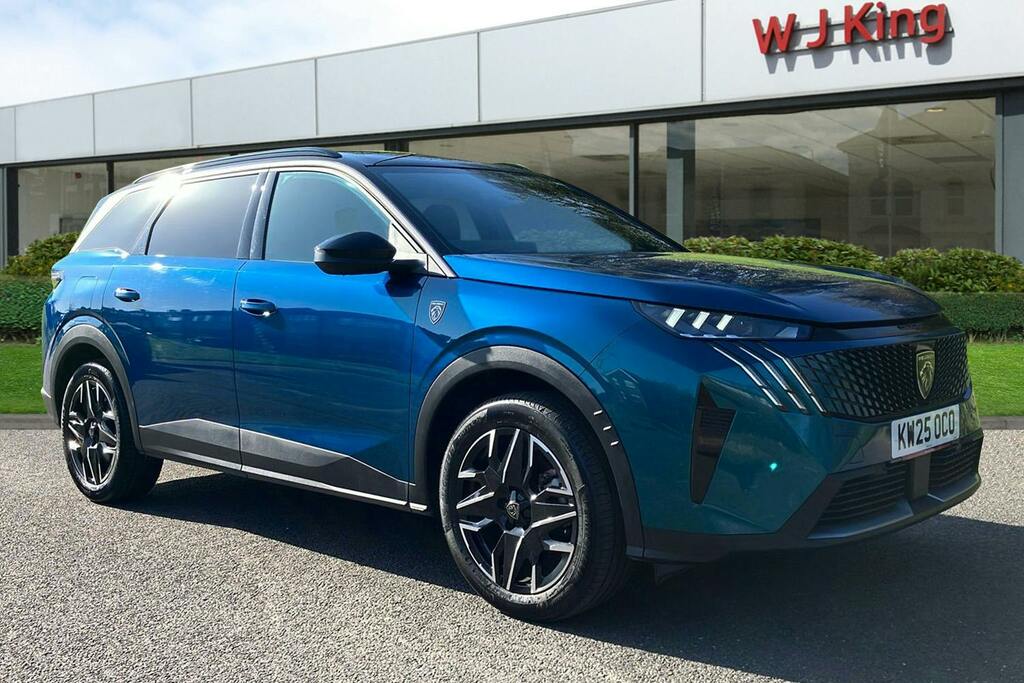 Peugeot 5008 1.2 Hybrid Gt Suv Hybrid E Dsc6 Blue