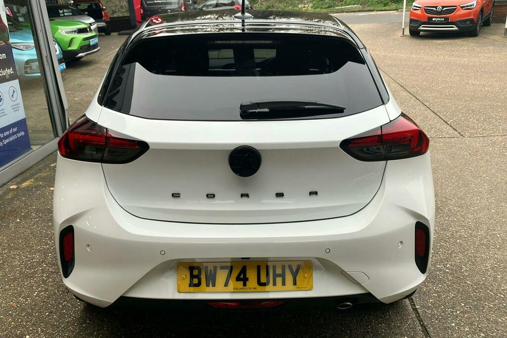 Vauxhall Corsa 1.2 Turbo Gs Hatchback BW74UHY White #6