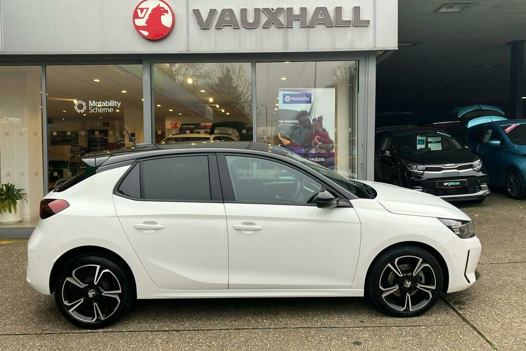 Vauxhall Corsa 1.2 Turbo Gs Hatchback BW74UHY White #5