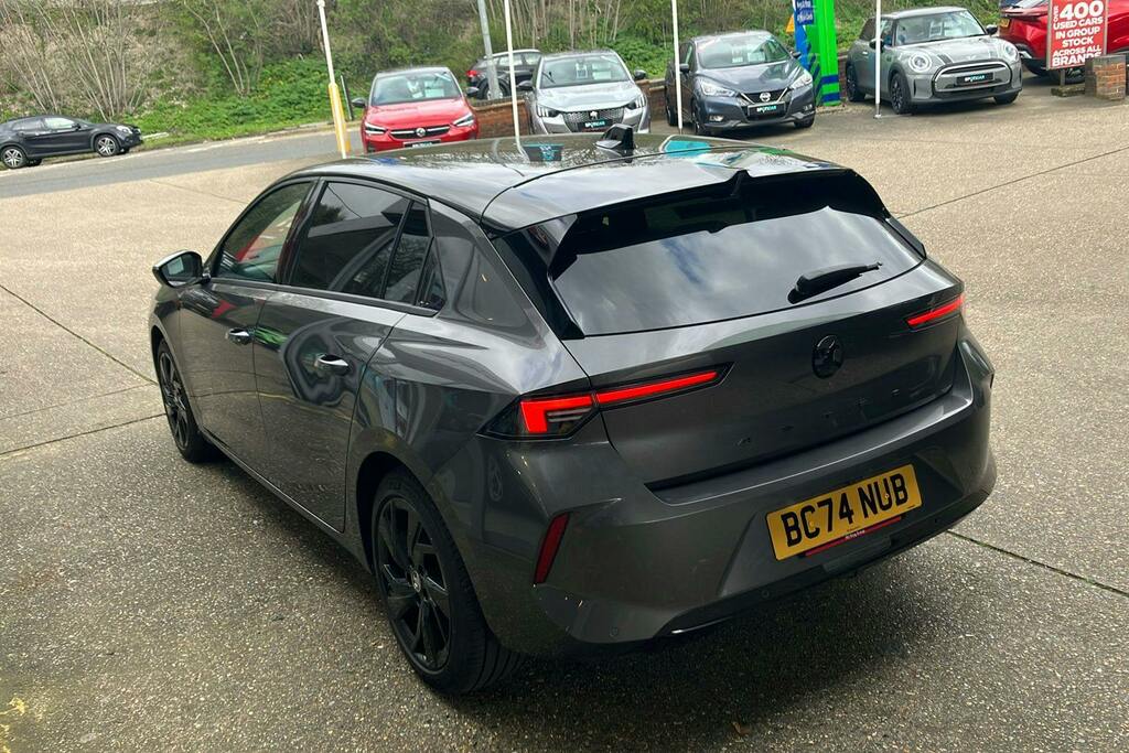Vauxhall Astra 1.2 Turbo Gs Hatchback BC74NUB Grey #4