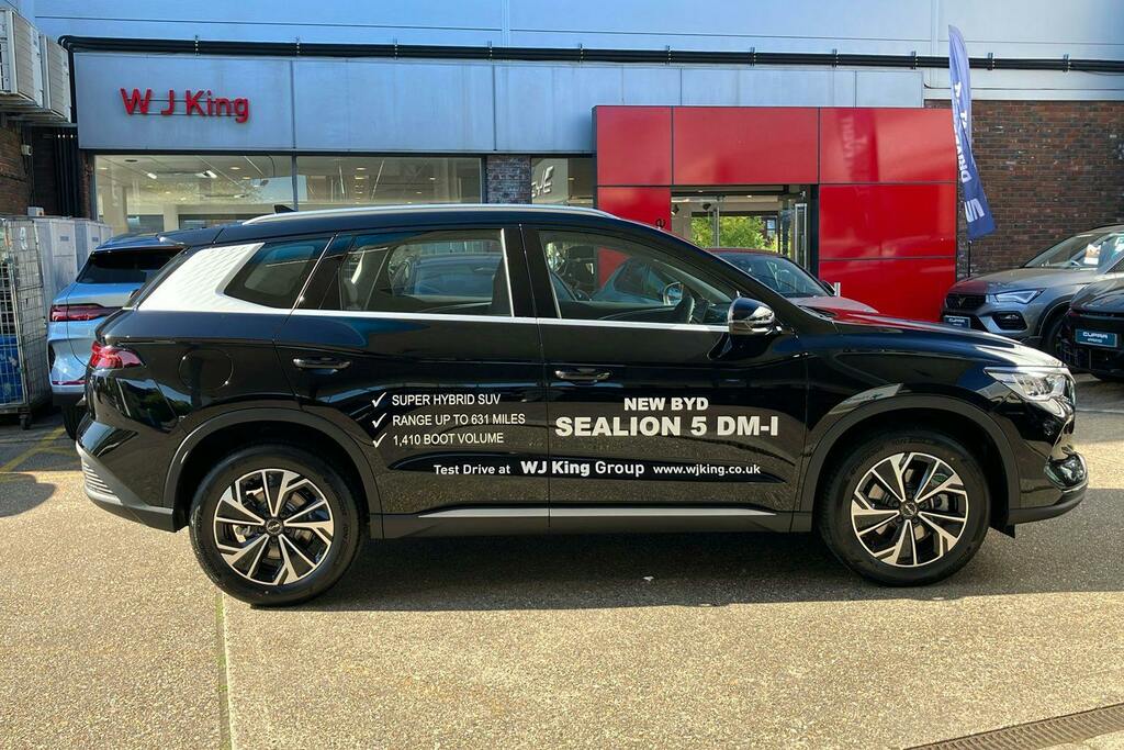 Byd Sealion 5 1.5 12.96Kwh Comfort Suv Plug-in Hybrid Black #5