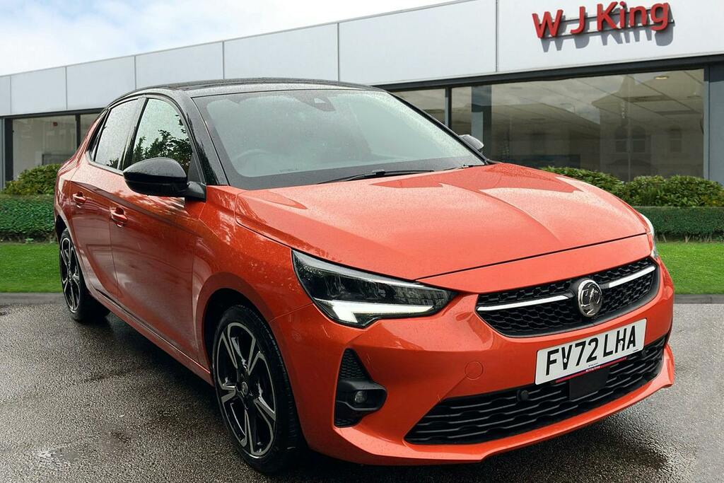 Vauxhall Corsa 1.2 Turbo Sri Edition Hatchback Orange