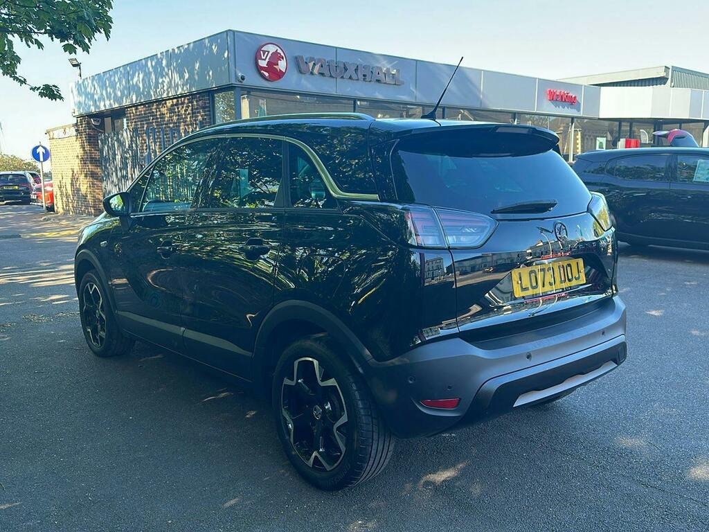 Vauxhall Crossland 1.2 Turbo Ultimate Suv LO73DOJ Black #2