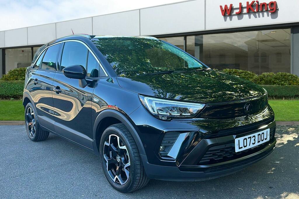 Vauxhall Crossland 1.2 Turbo Ultimate Suv Black