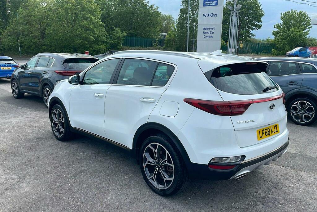 Kia Sportage 1.6 T Gdi Gt Line Suv Dct Awd LF68KJZ White #2