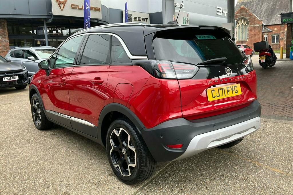 Vauxhall Crossland 1.2 Turbo Ultimate Suv CJ71FYG Red #2