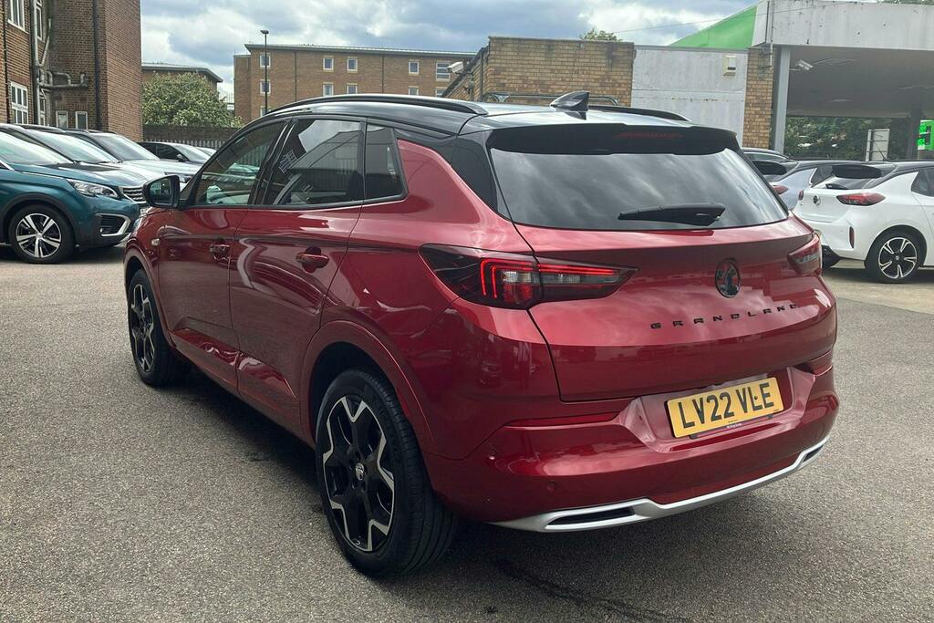 Vauxhall Grandland 1.2 Turbo Ultimate Suv LV22VLE Red #2