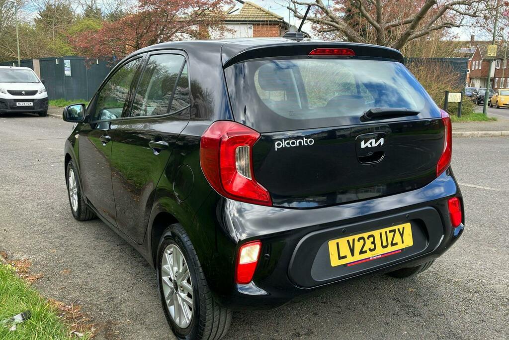 Kia Picanto 1.0 Dpi 2 Hatchback Amt LV23UZY Black #2