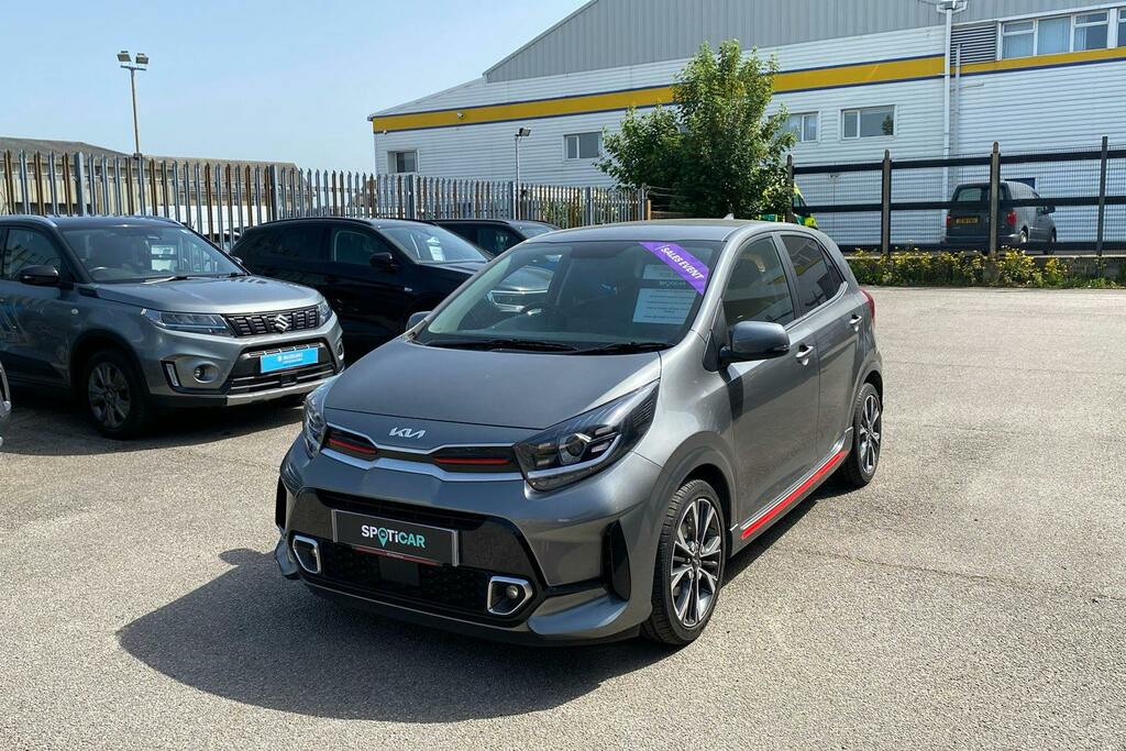 Kia Picanto 1.0 Dpi Gt Line Hatchback Amt GL22WWV Grey #3