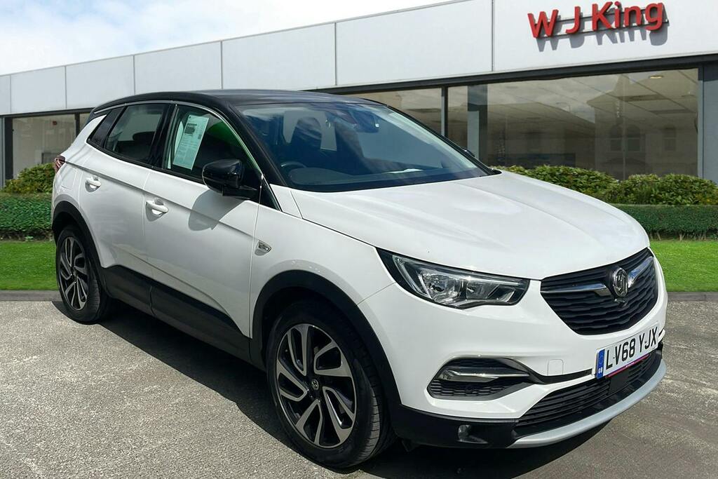 Vauxhall Grandland X 1.2 Turbo Elite Nav Suv 8Spd White