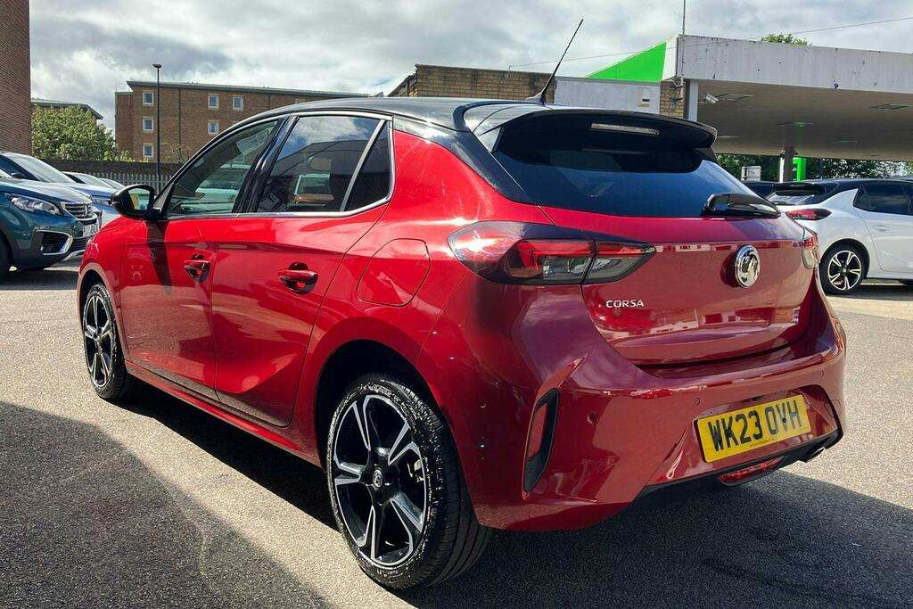Vauxhall Corsa 1.2 Turbo Ultimate Hatchback WK23OVH Red #2