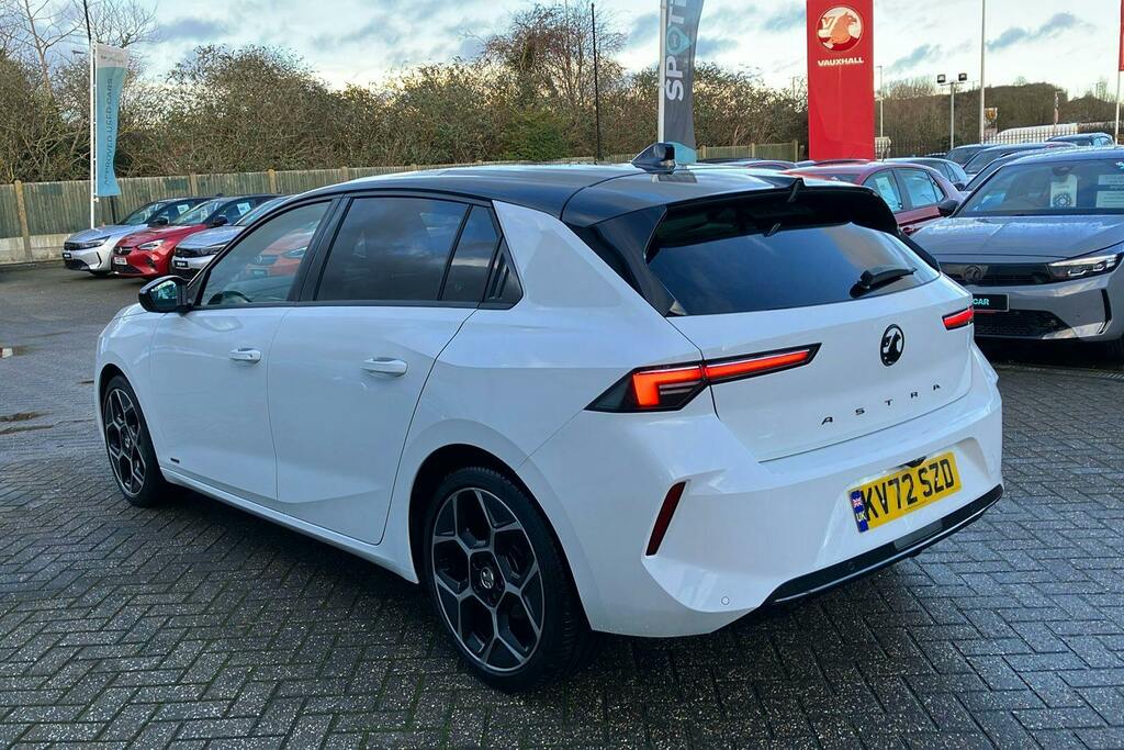 Vauxhall Astra 1.2 Turbo Ultimate Hatchback KV72SZD White #2
