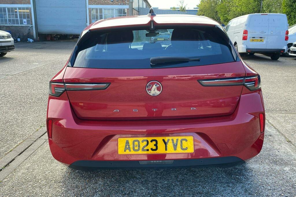 Vauxhall Astra 1.2 Turbo Design Hatchback AO23YVC Red #6