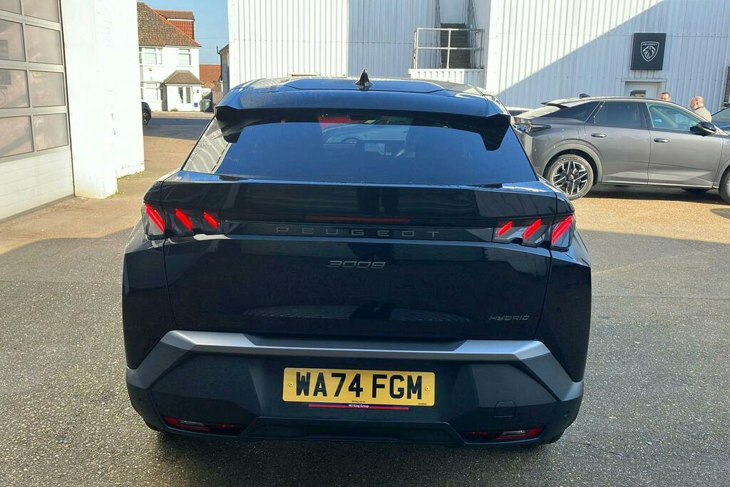 Peugeot 3008 1.2 Gt Suv Hybrid E Dsc6 WA74FGM Black #6