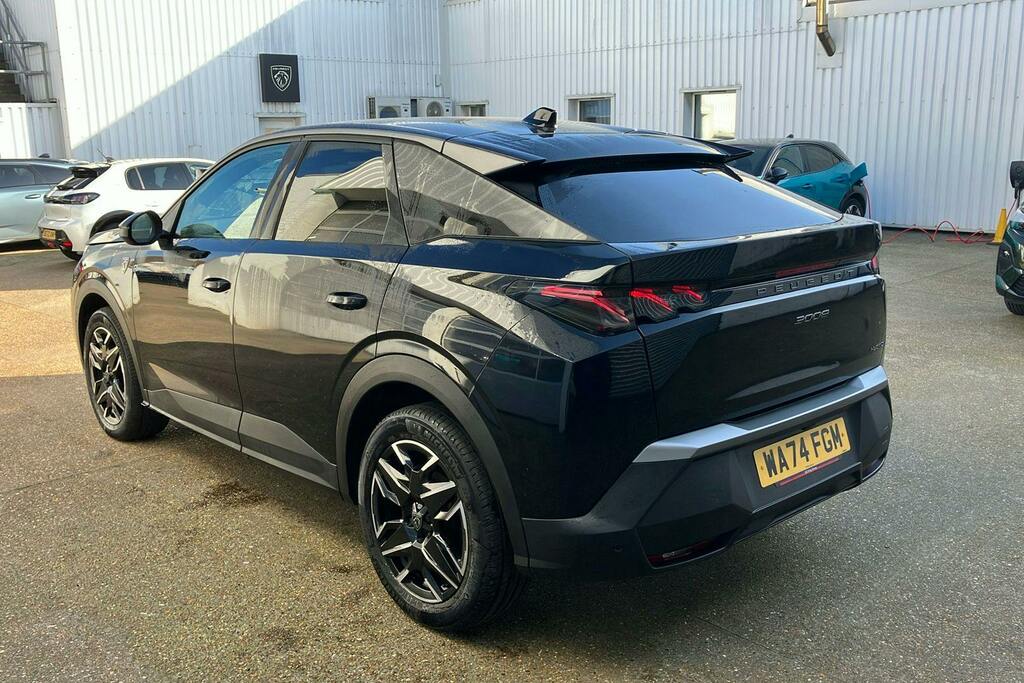 Peugeot 3008 1.2 Gt Suv Hybrid E Dsc6 WA74FGM Black #2