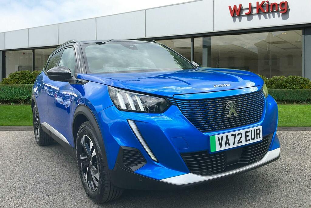 Peugeot e-2008 50Kwh Gt Suv Blue