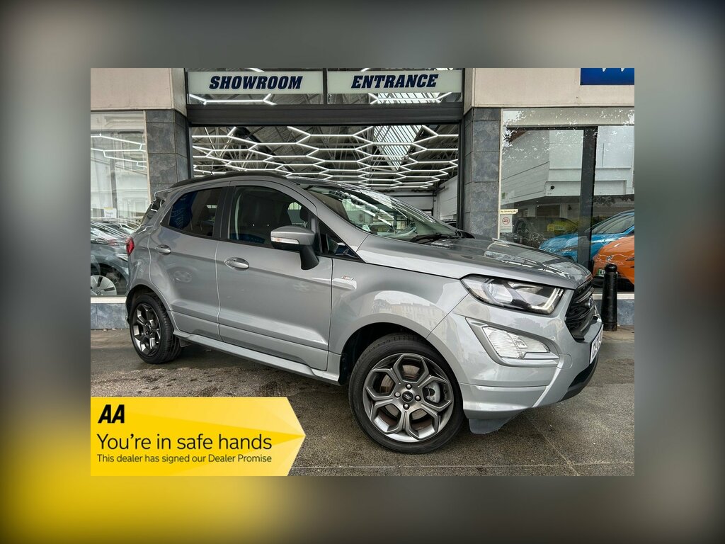 Ford Ecosport 1.0T Ecoboost Gpf St-line Suv Euro 6 Silver