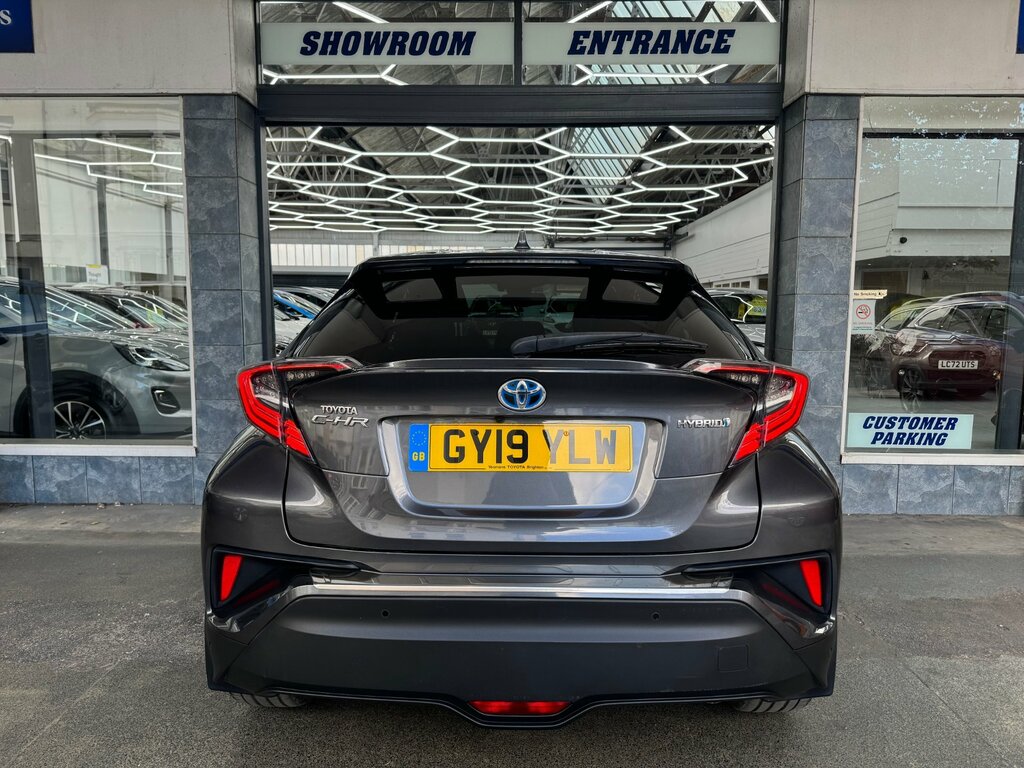 Toyota C-Hr 1.8 Vvt-h Excel Suv Hybrid Cvt Euro 6 Ss GY19YLW Grey #5