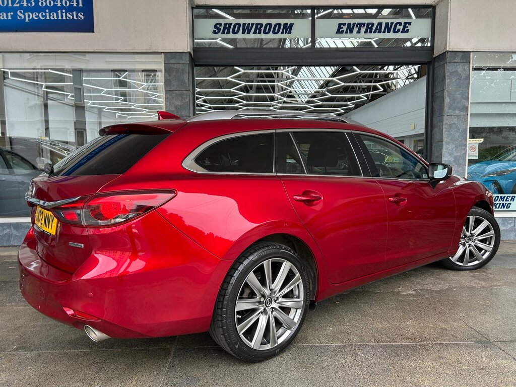 Mazda 6 2.0 Skyactiv-g Sport Tourer Euro 6 Red #3