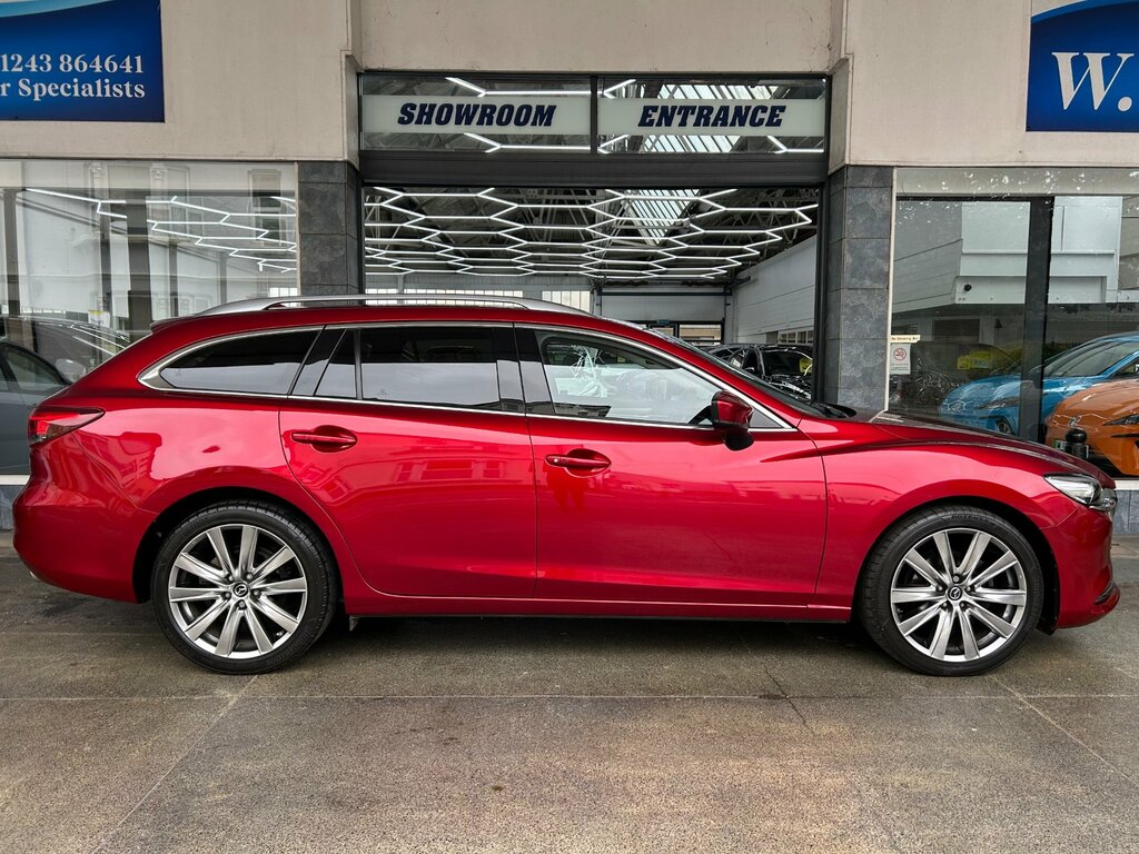 Mazda 6 2.0 Skyactiv-g Sport Tourer Euro 6 Red #4