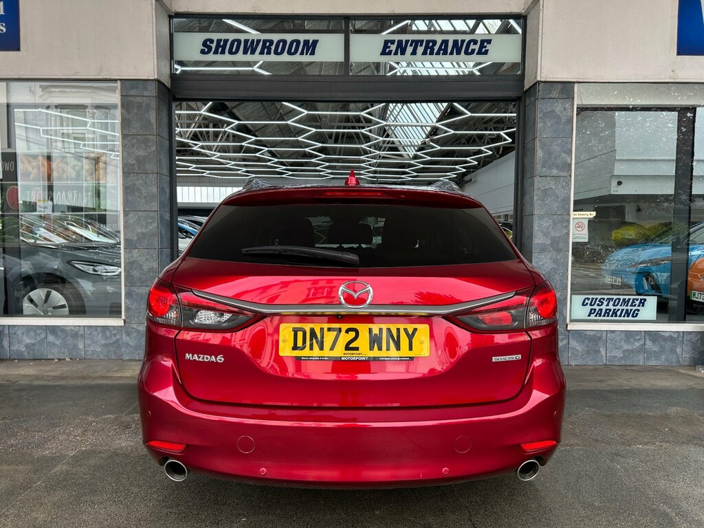 Mazda 6 2.0 Skyactiv-g Sport Tourer Euro 6 Red #2