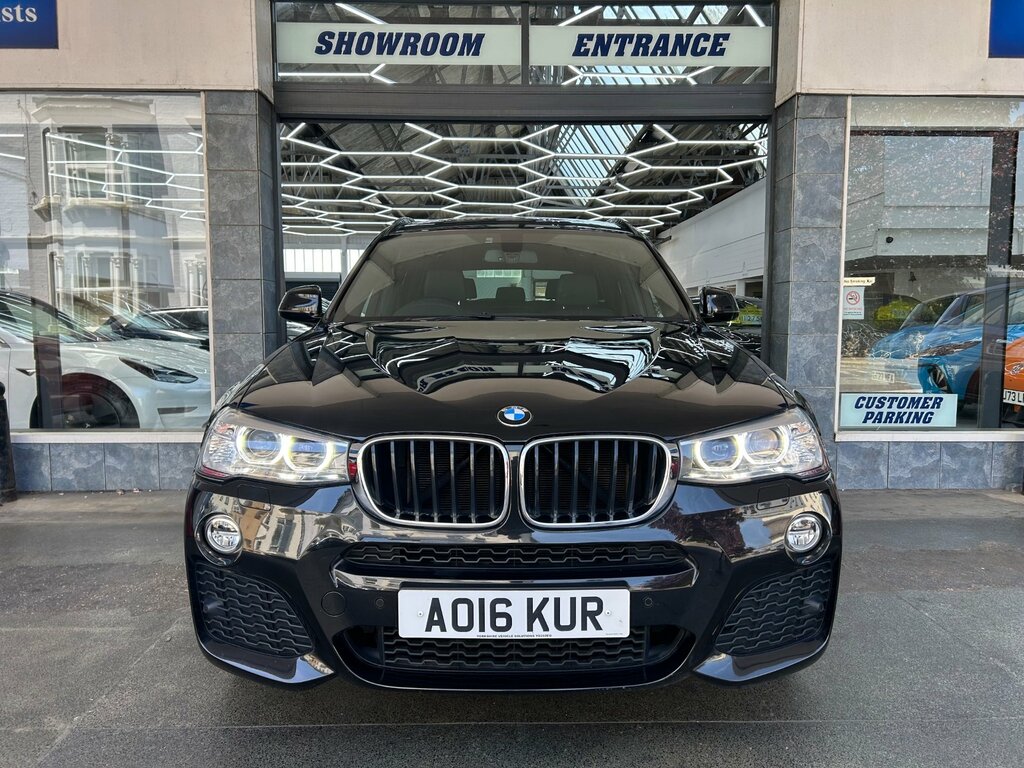 BMW X3 2.0 20D M Sport Suv Xdrive Euro 6 Ss Black