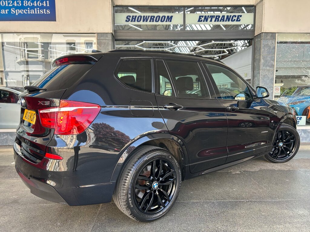 BMW X3 2.0 20D M Sport Suv Xdrive Euro 6 Ss AO16KUR Black #6