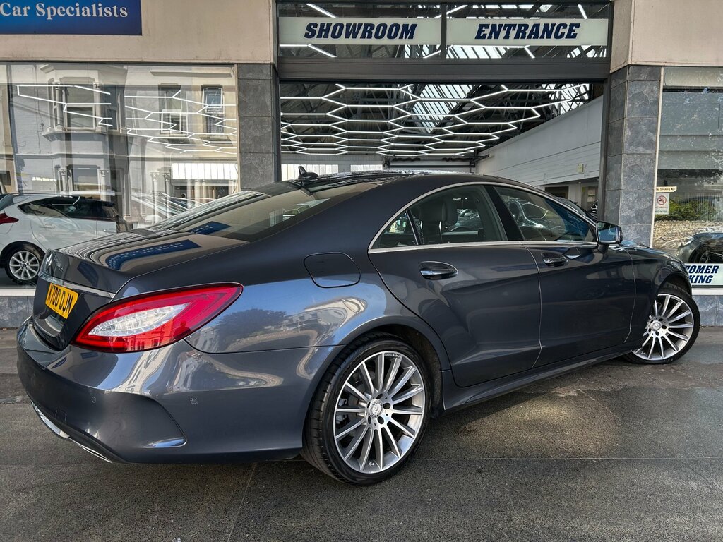 Mercedes-Benz CLS 2.1 Cls220d Amg Line Premium Coupe G-tron Grey #6