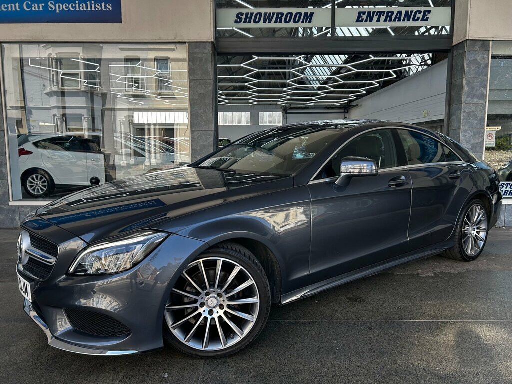 Mercedes-Benz CLS 2.1 Cls220d Amg Line Premium Coupe G-tron Grey #2
