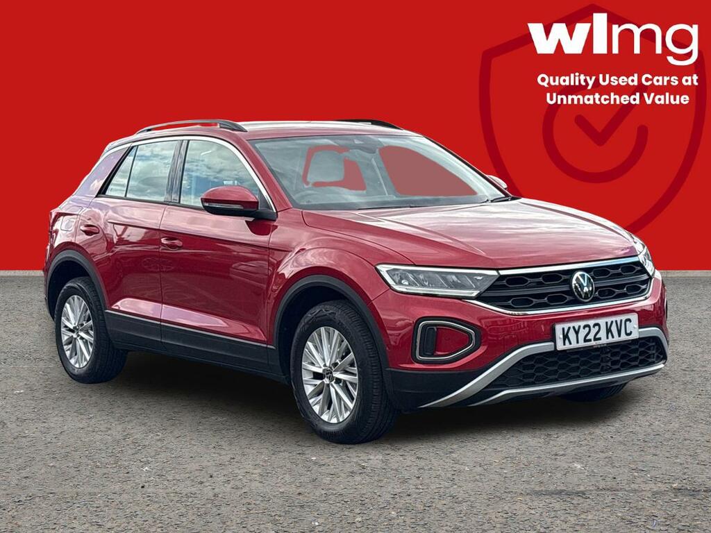 Volkswagen T-Roc 1.0 Tsi Life Suv Euro 6 Ss 1 Red