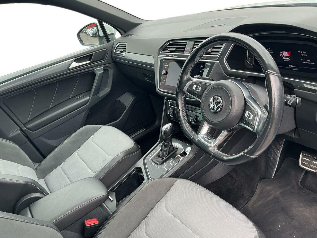Volkswagen Tiguan 2.0 Tdi R-line Tech Suv Dsg Euro 6 Ss LV69FXO White #6