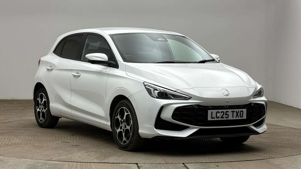MG MG3 1.5 Hybrid Trophy Hatchback Hybrid Aut White