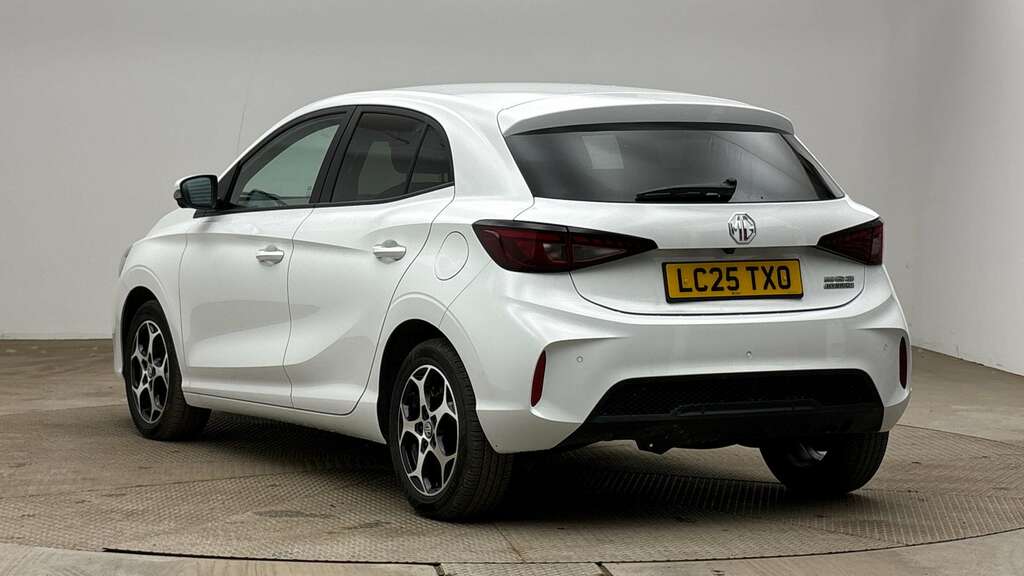 MG MG3 1.5 Hybrid Trophy Hatchback Hybrid Aut LC25TXO White #4