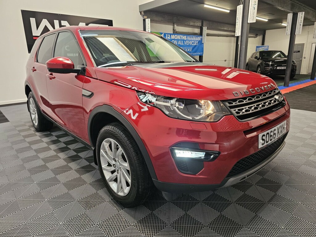 Land Rover Discovery Sport 2.0 Td4 Se Tech SO66KXH Red #2